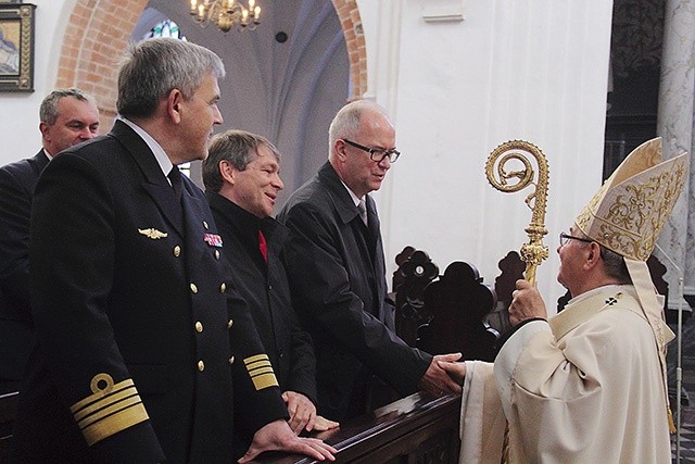 Abp Głódź życzył przedstawicielom władz uczelni wyższych wielu łask Bożych w nadchodzącym roku akademickim.