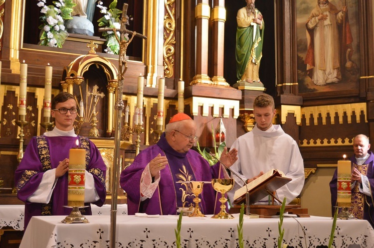 Pożegnanie ks. Franciszka Trutego 