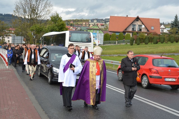 Pożegnanie ks. Franciszka Trutego 