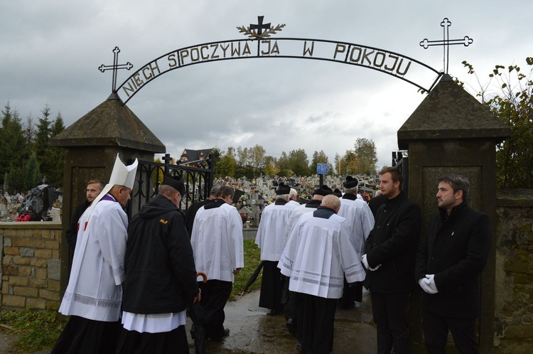 Pożegnanie ks. Franciszka Trutego 