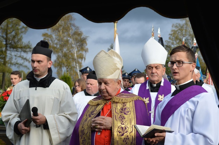 Pożegnanie ks. Franciszka Trutego 