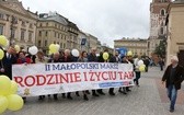 II Małopolski Marsz "Rodzinie i Życiu Tak!"