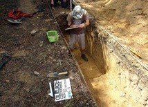 Archeolodzy natrafili na ceglaną kryptę