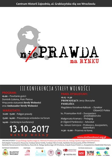 W piątek konferencja "8. Prawda na rynku"