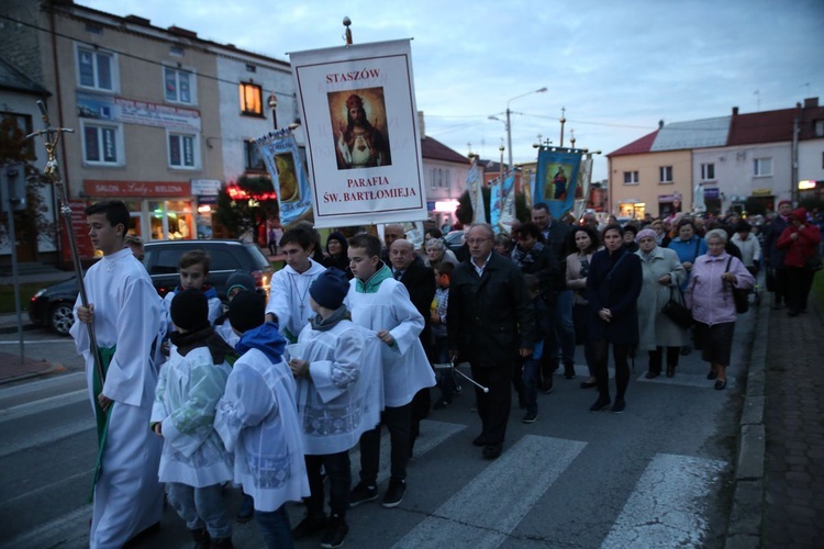 Wieczór fatimski w Staszowie 