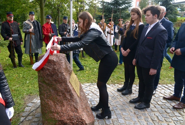 Kamień upamiętnienia powstańców styczniowych