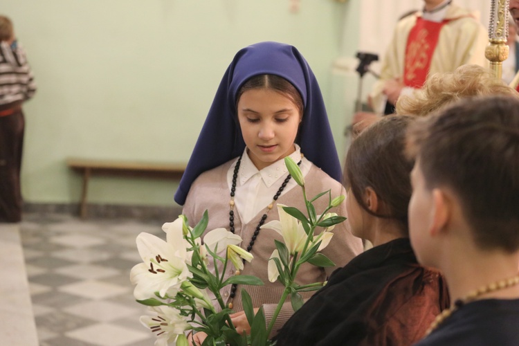 Poświęcenie figury MB Fatimskiej u św. Marii Magdaleny w Cieszynie