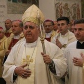 Salvatore Pennacchio, Nuncjusz Apostolski w Polsce, pozdrowił wszystkich od papieża Franciszka.