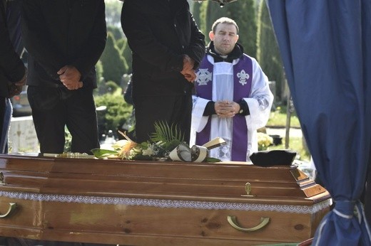 Pogrzeb Janiny Zdziech