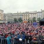 Finał Roku Kościuszki na krakowskim Rynku Głównym