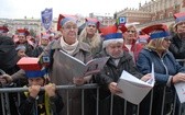 Finał Roku Kościuszki na krakowskim Rynku Głównym