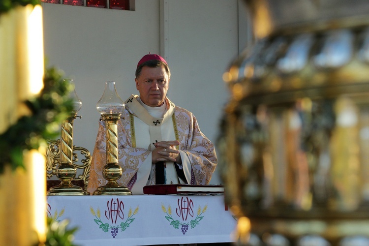 Dojście i Msza św. w Trzebnicy