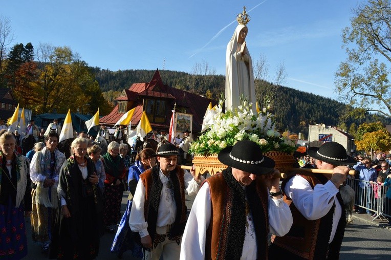 Matka Boska Fatimska na Krupówkach 