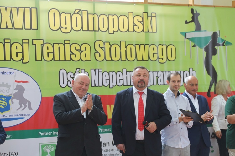 17. Ogólnopolski Turniej Tenisa Stołowego Osób Niepełnosprawnych w Milówce