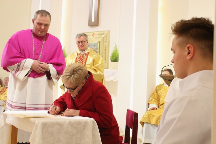 Poświęcenie kościoła pw. św. Andrzeja Boboli w Lidzbarku Warmińskim