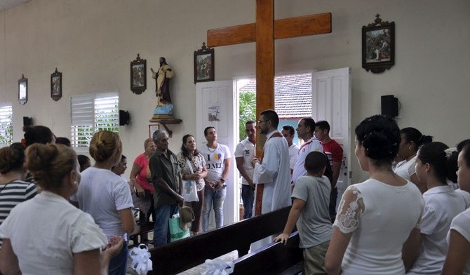 Krzyż i Ikona ŚDM na Kubie