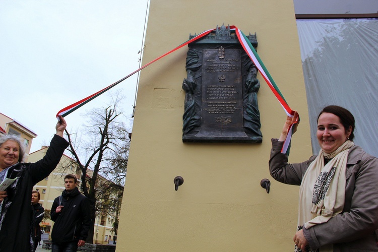 Odsłonięcie polsko-węgierskiej tablicy pamiątkowej