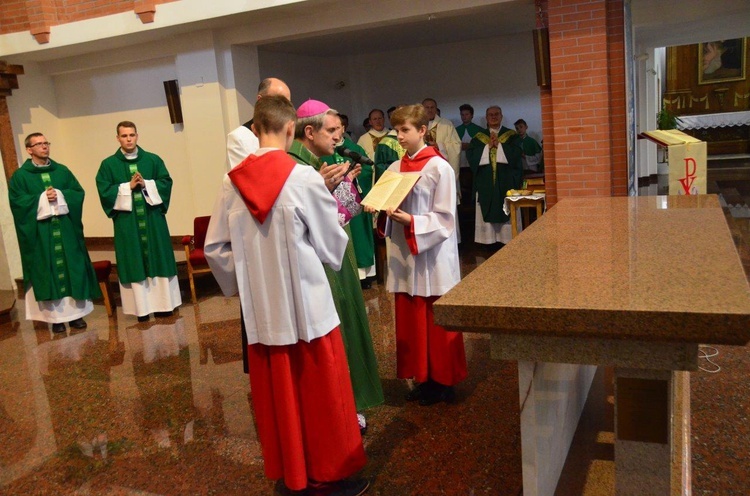 Poświęcenie kościoła w Gorzycach