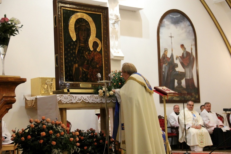 Powitanie w parafii św. Jana Chrzciciela w Mińsku