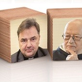 Od lewej: ks. prof. Dariusz Kowalczyk SJ, ks. prof. Paweł Bortkiewicz, o. prof. Andrzej Kłoczowski OP, ks. prof. Alfred Wierzbicki.