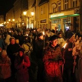 ​"Marsz świętych ze Świętymi" w Świebodzinie