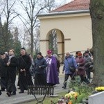 Nabożeństwo na cmentarzu Centralnym w Gliwicach