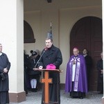 Nabożeństwo na cmentarzu Centralnym w Gliwicach