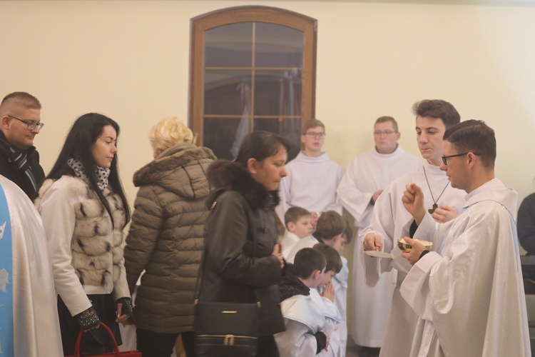 Poświęcenie kaplicy cmentarnej w Wieprzu