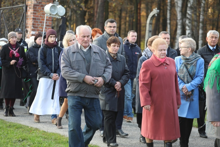 32. Droga Krzyżowa za zmarłych - w byłym KL Auschwitz-Birkenau - 2017