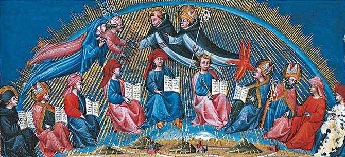 Giovanni di Paolo
Raj, Niebo Słońca 
iluminacja, 1442–1450
British Library, Londyn