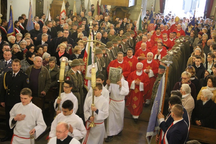 Ogłoszenie św. Małgorzaty patronką Nowego Sącza