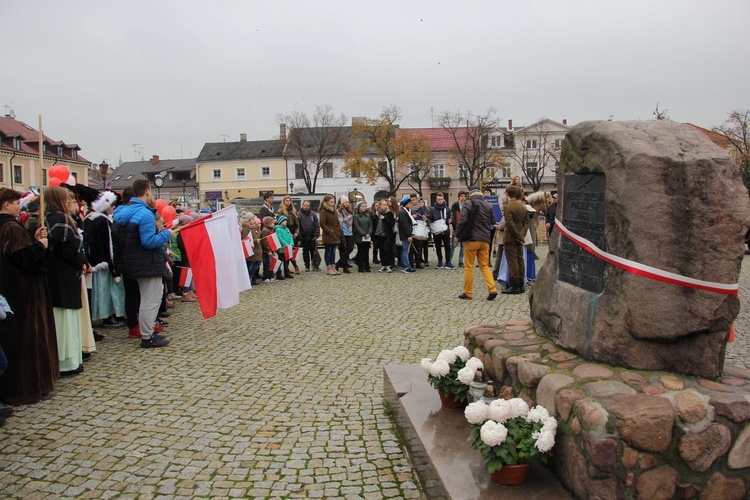 Marsz patriotyczny w Łowiczu