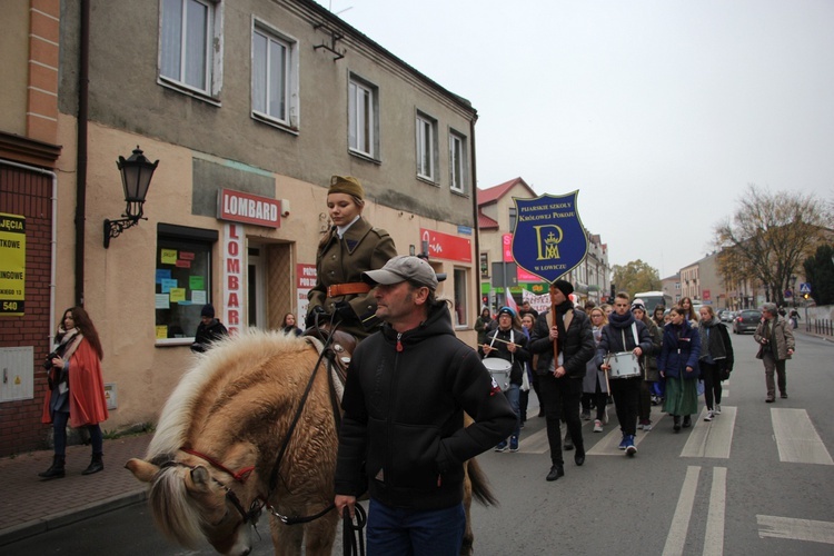 Marsz patriotyczny w Łowiczu