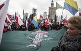 Tysiące flag pod hasłem "My chcemy Boga" 