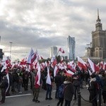 Tysiące flag pod hasłem "My chcemy Boga" 