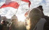 Tysiące flag pod hasłem "My chcemy Boga" 