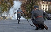 Widowisko batalistyczne "Za Polskę" w centrum Wrocławia