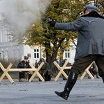 Widowisko batalistyczne "Za Polskę" w centrum Wrocławia