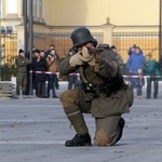 Widowisko batalistyczne "Za Polskę" w centrum Wrocławia