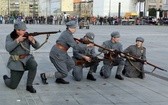 Widowisko batalistyczne "Za Polskę" w centrum Wrocławia