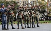 Widowisko batalistyczne "Za Polskę" w centrum Wrocławia