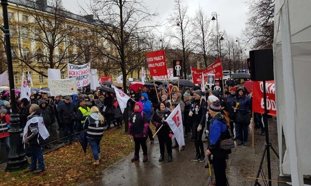 Głośno walczą o swoje 