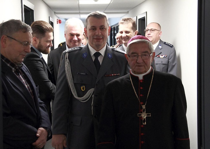 Poświęcenie Komisariatu II Policji w Gdańsku-Śródmieściu 