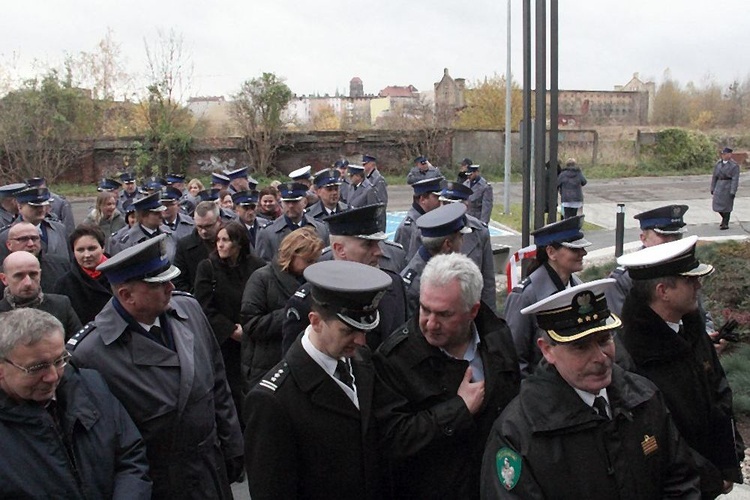 Poświęcenie Komisariatu II Policji w Gdańsku-Śródmieściu 