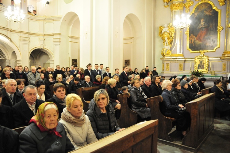 Msza św. i obłóczyny alumnów lubelskiego seminarium