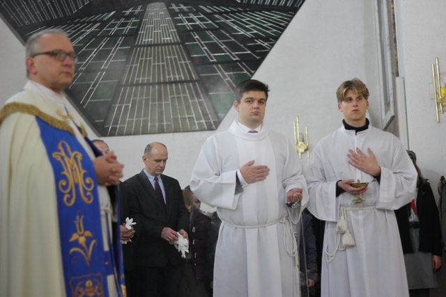 Powitanie Maryi w parafii MB Częstochowskiej w Otwocku