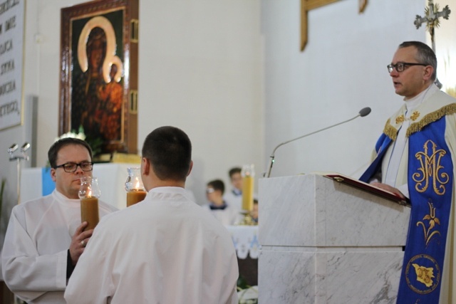 Powitanie Maryi w parafii MB Częstochowskiej w Otwocku