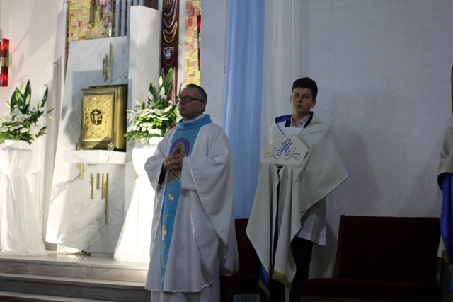 Powitanie Maryi w parafii MB Częstochowskiej w Otwocku