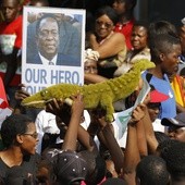 Krokodyle łzy nad Mugabe - Zimbabwe ma nowego prezydenta