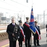 Poświęcenie figury św. Katarzyny na dworcu w Gliwicach